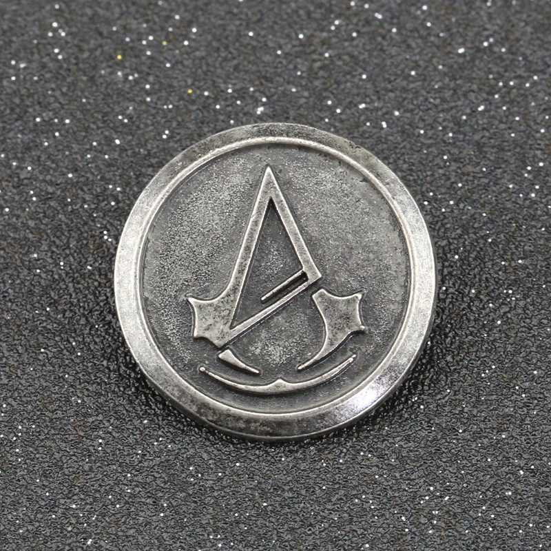 Assassins Creed Брошь булавка Abstergo Рыцари Тамплиер мастер орел логотип значок Альтаир Эцио Коннор Desmond Игра Ювелирные изделия