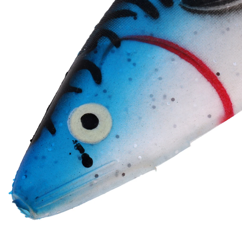 PVC Life-like Soft Baits Simulate Hollow Fish Lure Big Size Deep Sea Fishing Lures 29cm Big Size Game Lure