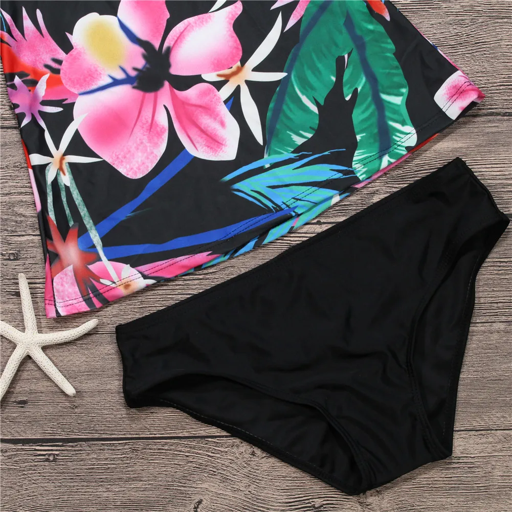 Push Up Tankini Plus Size Tankinis Swimsuit Mujer Swimsuits For Women Swimwear Sexy Trikini 2018 Bikini Swimwear Within Shorts