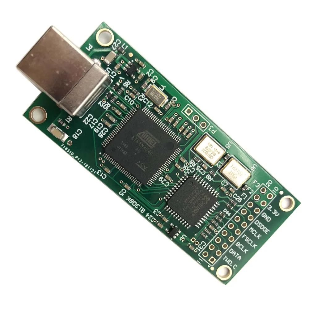 HIFI комбо 384 USB к I2S цифровой интерфейс обратитесь Amanero IIS поддержка DSD512 32 бит выход
