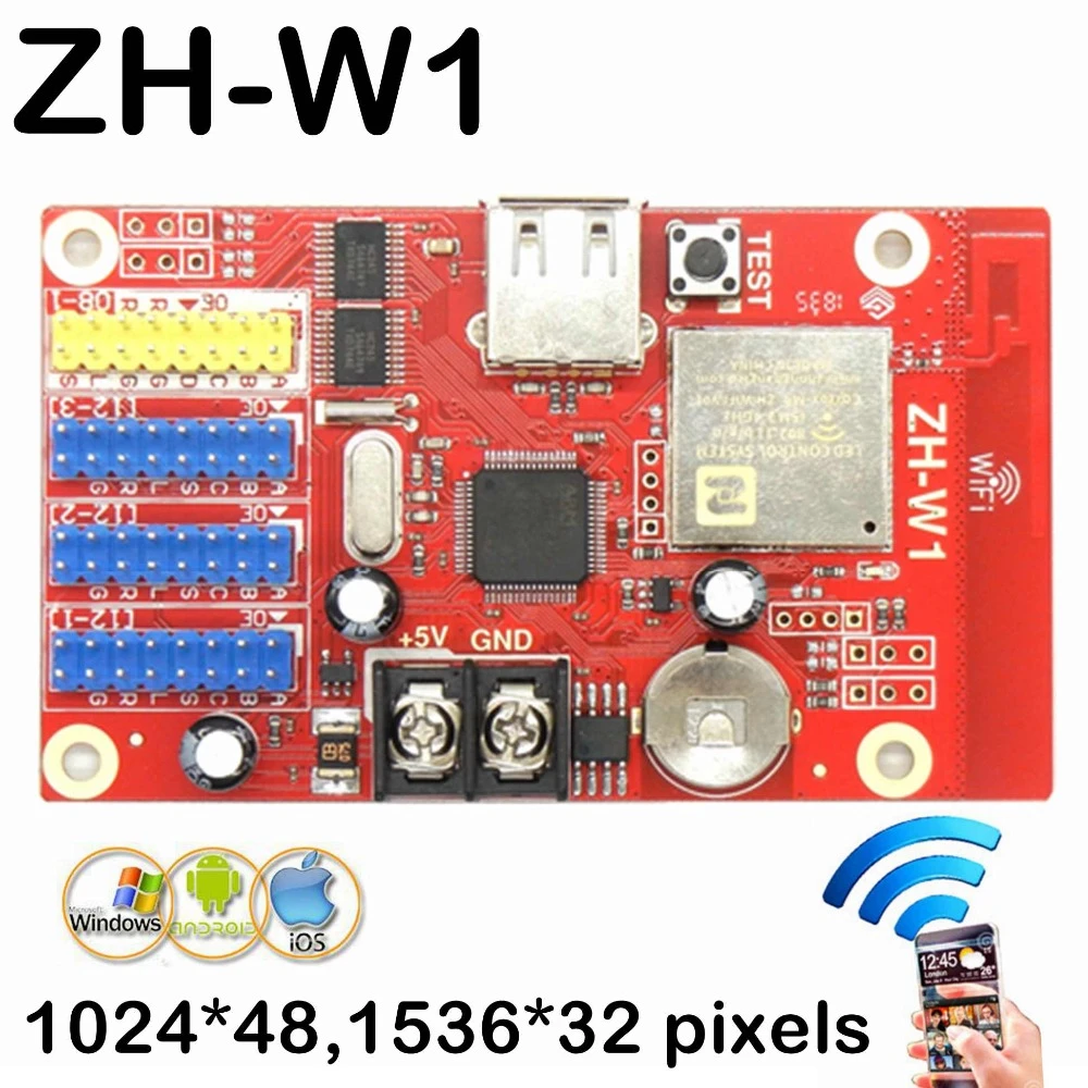 Zh W1 Wifi Led Controller Card Wireless For Single Dual Color Display Modules U Disk 1024 48 Pixels Text Clock Time Showing Card Sound Card Boxcard Reader Entry Systems Aliexpress Zh W1 Wifi Led Controller Card Wireless For Single Dual Color Display Modules U Disk 1024 48 Pixels Text Clock Time Showing Card Sound Card Boxcard Reader Entry Systems Aliexpress