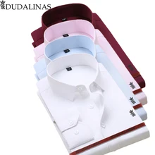 Sergio K Camisa, рубашка без карманов, мужская, basical, одноцветная, Мужская одежда, рубашки, качественная, приталенная, с длинным рукавом, без рубашки для мужчин, Dudalina