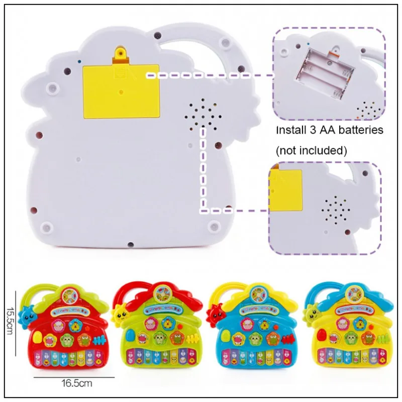 Горячая Распродажа, музыкальный инструмент, игрушка для детей, животное, ферма, пианино, развивающие Музыкальные Развивающие игрушки для детей, подарок