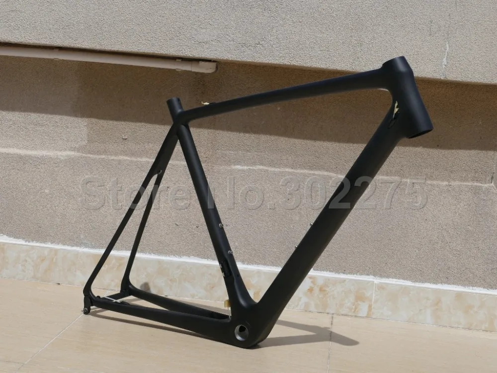 Cheap 322#  Toray Carbon Full Carbon Fiber UD Matt 700C Road Bike Bicycle Cycling Frame - Frame Only 1