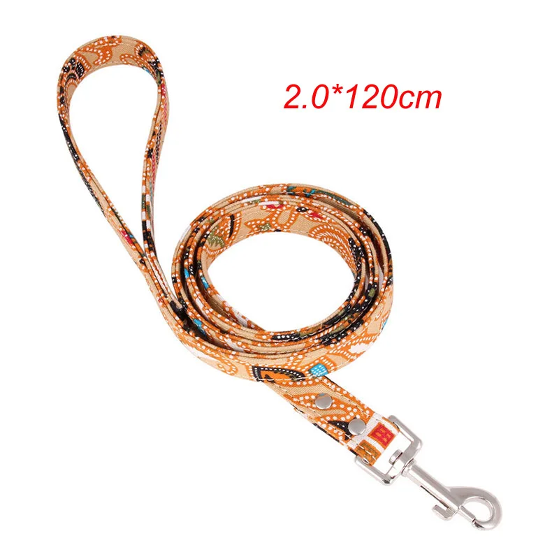 M-3XL Large Dog Collar Leather Puppy Collar Lead Release Buckle Pet Collar For Dogs 0.8 inch Width Pet Dog Leash Running Walking - Цвет: Khaki Leash
