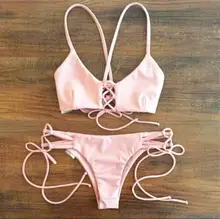 ANLALA Hot European and American retro print ladies gather bikini