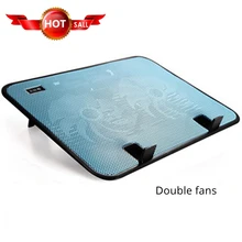 Горячая Распродажа, охлаждающая подставка для ноутбука, регулируемая подставка с охлаждающим вентилятором для ноутбука, usb-база, держатель для компьютера, 14 дюймов, аксессуар для ПК