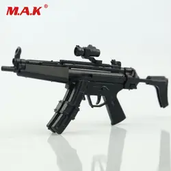 1/6 масштаб пулемет MP5 4D собраны оружие Модель игрушка подходит для 12 "фигурка героя aiccessories