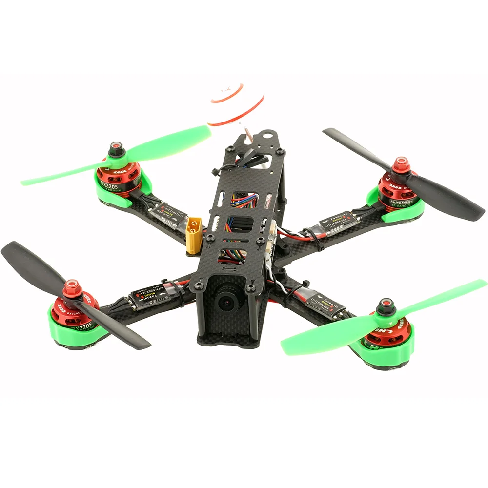 LHI RC drone frames 220 Квадрокоптер полный комплект карбоновой рамы + DX2205 2300KV бесщеточный