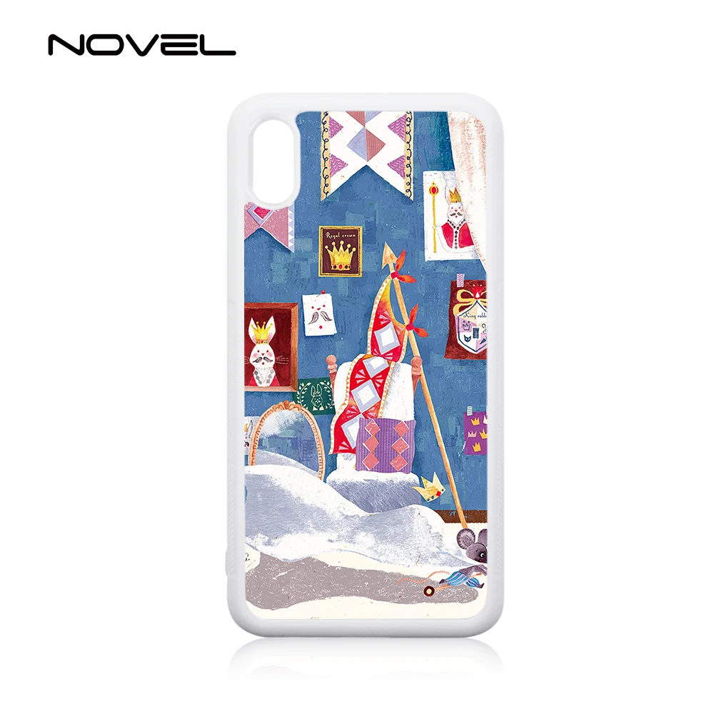 

Hot selling! 2D TPU sublimation phone case housing for iPhone XR