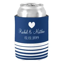 Персонализированные морской якорь свадебный душ невесты Индивидуальные могут охладители на день рождения поставки пива напитков изолятор держатель