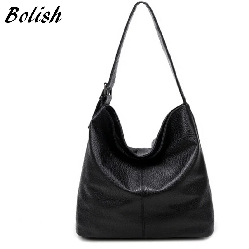 Bolux, Европейский и американский стиль, сумка из искусственной кожи с верхней ручкой, модная большая сумка на плечо, короткая Вместительная женская сумка, сумка для покупок