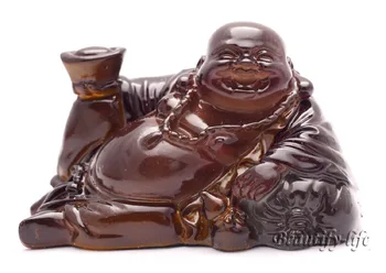 

Lucky Allochroic Mascot, Colorful Buddha, Ornament,tea pet,Fengshui, Best Gifts,Novel present,will change color, S1037C