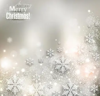 

Shining Star Snowflake backdrop Vinyl cloth High quality Computer printed christmas Backgrounds for sale