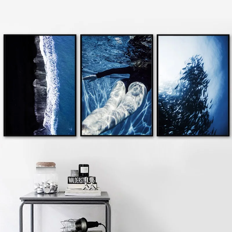 Blue-Sea-Plant-Fish-Landscape-Art-Canvas-Painting-Seascape-Nordic-Poster-Modular-Wall-Pictures-for-Living (1)