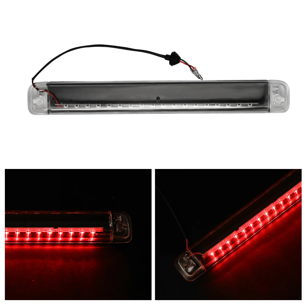 16" White Lens 18 LEDs 3RD Third Brake Light For 92 04 CHEVY S10