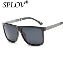 2017 SPLOV Marca TAC Lentes Polarizadas gafas de Sol de Moda Los Hombres de Moda Masculina Gafas de Sol Gafas de Viaje de Conducción Oculos gafas de sol