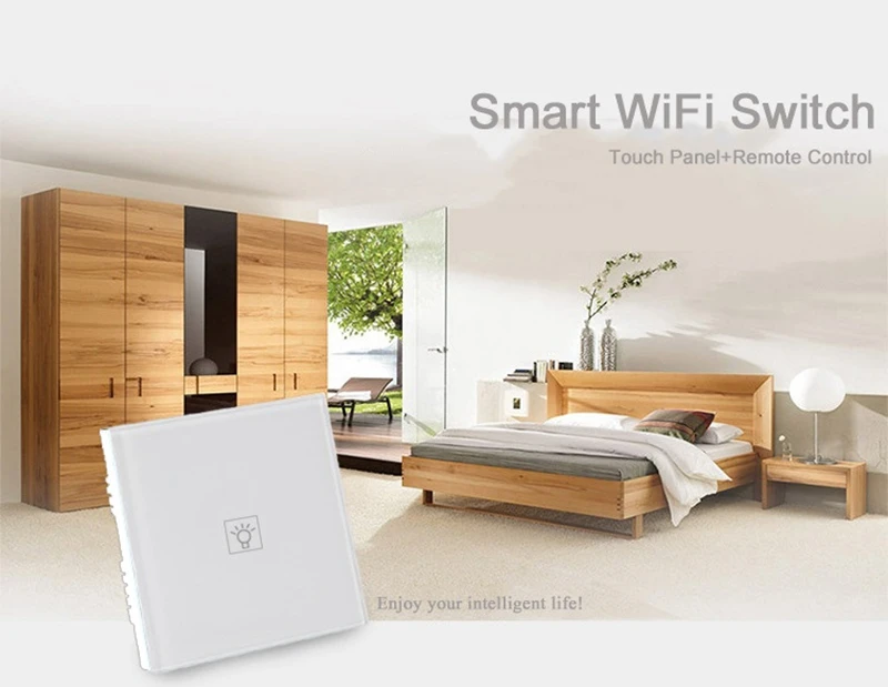 3 Gang США Стандартный WI-FI Smart Switch домашней автоматизации Управление Touch стеновые свет переключатель умный дом света с APP управление