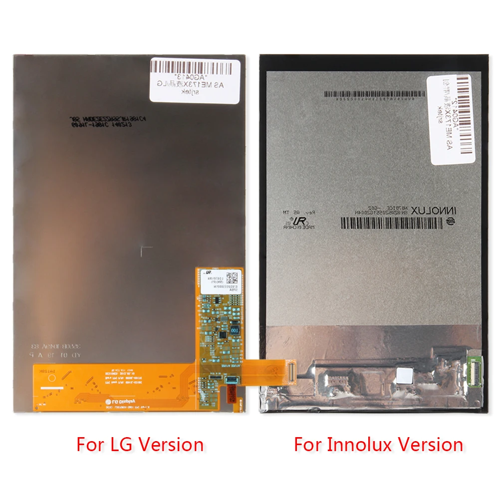 ЖК дисплей для Asus MeMO Pad ME173 ME175 LG Innolux Version экран с матрицей 7 дюймов панель N070ICN