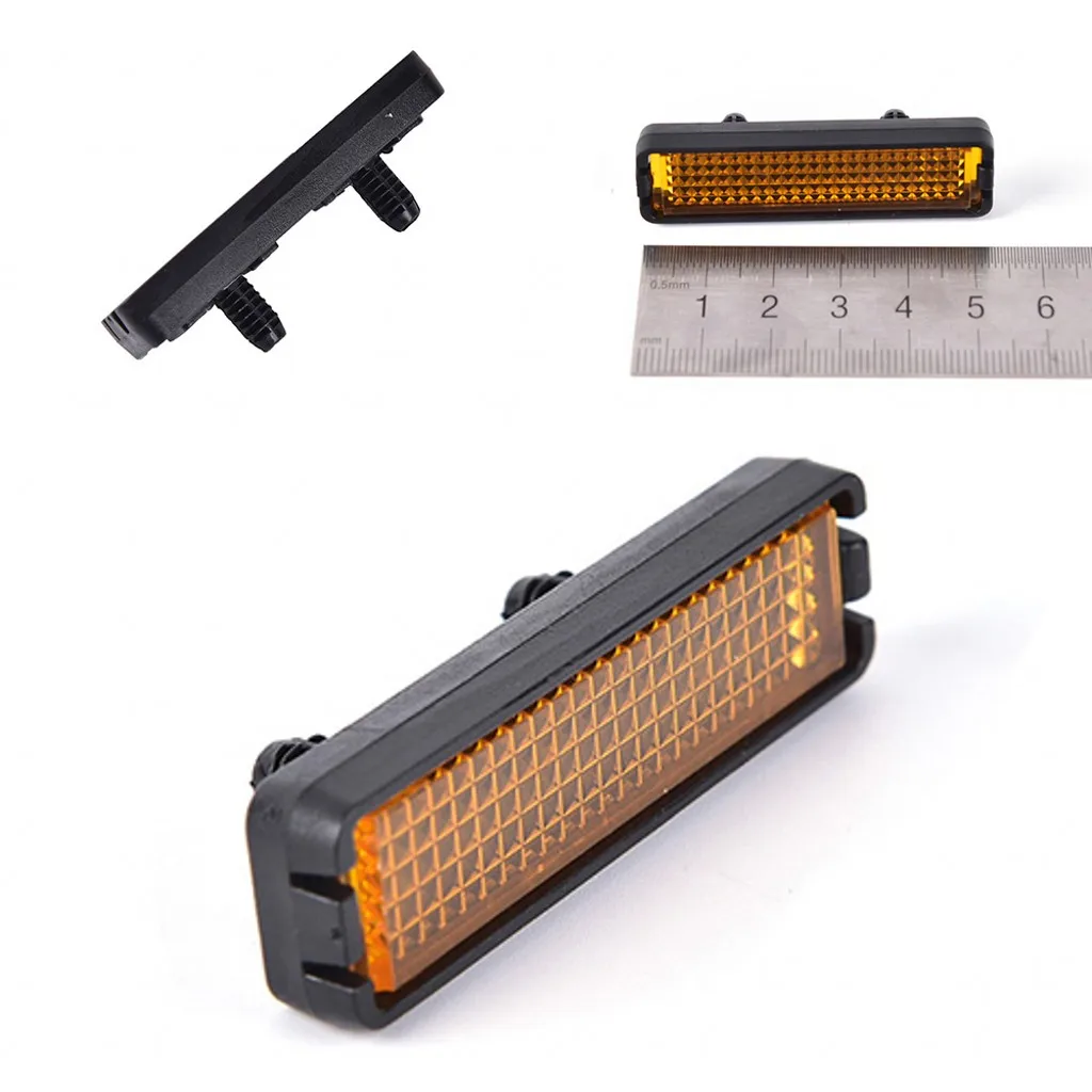 

2019 Hot Sale Pastic Bike Foot Pedal Universal Bicycle Reflector Cycle Cycling Reflectors