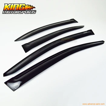 

Fit For 2012-2015 13 14 Civic USDM Asian OE Smoke Transparent Black Window Visor Vent Pc