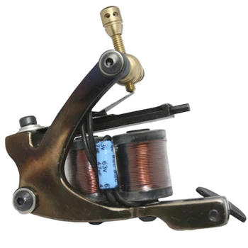 

10 Wrap Coils Professional Gun Tatoo Machine 2015 New High Quality appareil maquillage Permanent Make maquinas de tatuajes