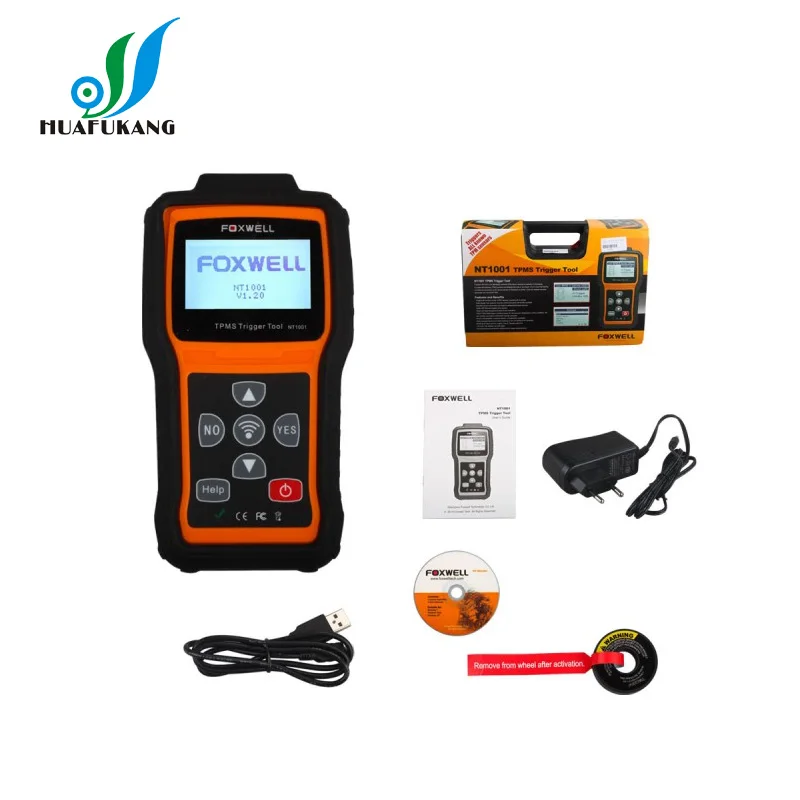 Триггерный инструмент FOXWELL NT1001 TPMS лучше чем AUTEL TS401 Universal TPM декодер датчика|foxwell