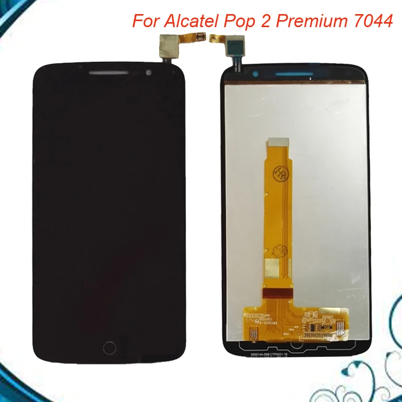

For Alcatel One Touch Pop 2 Premium 7044 OT7044 7044X 7044Y 7044K 7044A LCD Display+Touch Screen Digitizer Assembly IN Stock