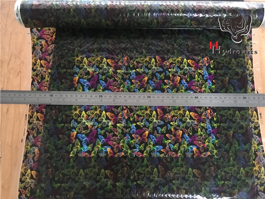 Высокое качество Полихромная водная переводная печать гидрографическая пленка, 50 см в ширину, водная переносная пленка HYA-713