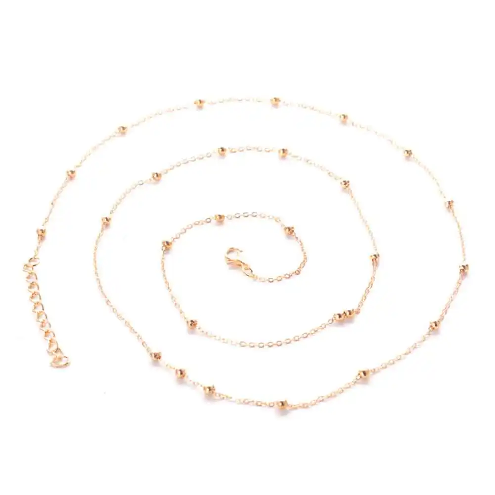 2018 дропшиппинг сексуальные простые золотые/серебряные цвета Талия цепь круглый шарик шарм ночной клуб вечерние ювелирные изделия с цепочк...