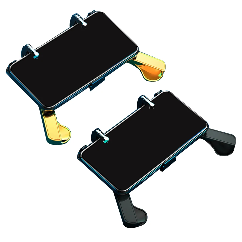  for PUBG Game Controller Gamepad Metal Trigger Shooting Free Fire Gamepad Joystick for IOS Android 