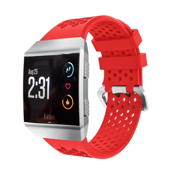 

Del Lightweight Ventilate Silicone Perforated Accessory Sport Bands for Fitbit Ionic TD1020 Drop shipping