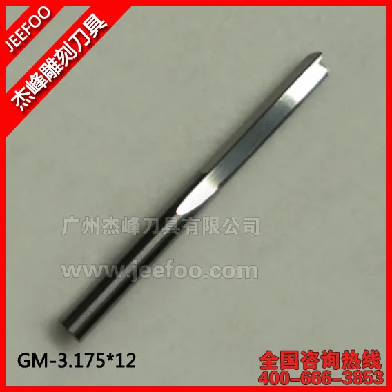 

3.175*12 Carbide Cutting Tools For Plywood MDF/CNC Router Cutting Tools /CNC Blade