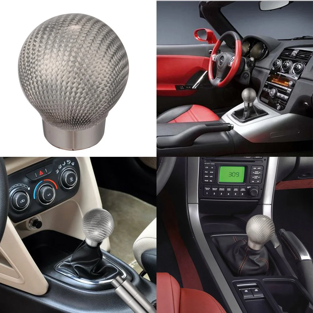 Car Gear Knobs Lever Shift Lever Knob Auto Manual Trans Handle Head