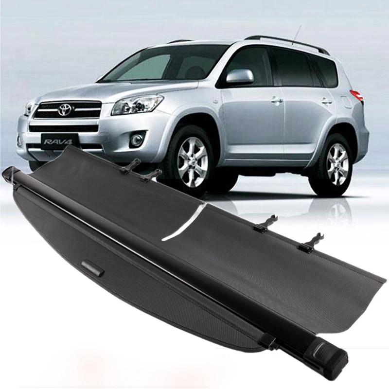Защитный экран для Toyota RAV4 RAV 4 2009 2010 2011 2012 2013 Задняя Крышка багажника (черная