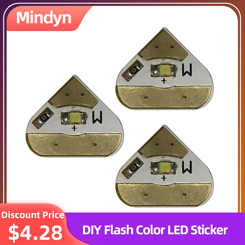 

Electronic Color LED Stickers Children DIY Handmade Painting Educational Circuit Material Handcrafted Puzzle Toys Card Crafts