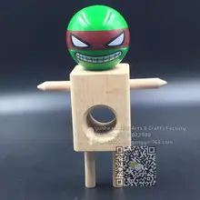 200 шт. кендама полиуретановый краски мяч робот ниндзя плотная профессиональная игровая буковая древесина