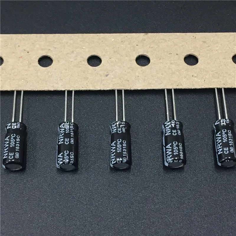 100 шт. 3,3 мкФ с алюминиевой крышкой, 50В Япония NIC NRWA series 5x11 мм 50V3 образования легкой пены. 3 мкФ высокое качество Алюминий электролитический конденсатор с алюминиевой крышкой