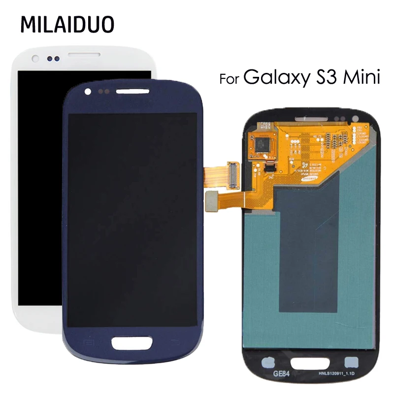 Супер AMOLED для SAMSUNG Galaxy S3 Mini i8190 GT-i8190 i8195 i8200 ЖК-дисплей с сенсорным экраном