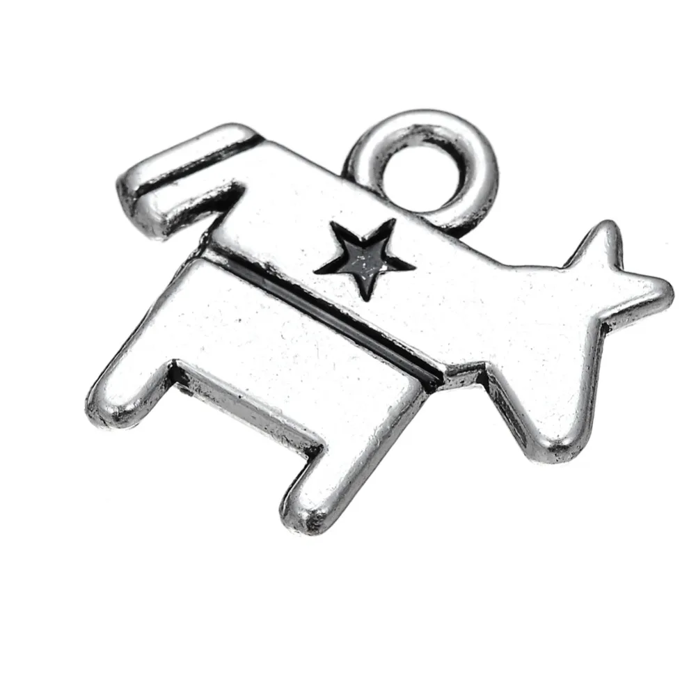 My shape 30 шт демократный символ Ослик подвески|charm charm|democrat charmsymbol charms |