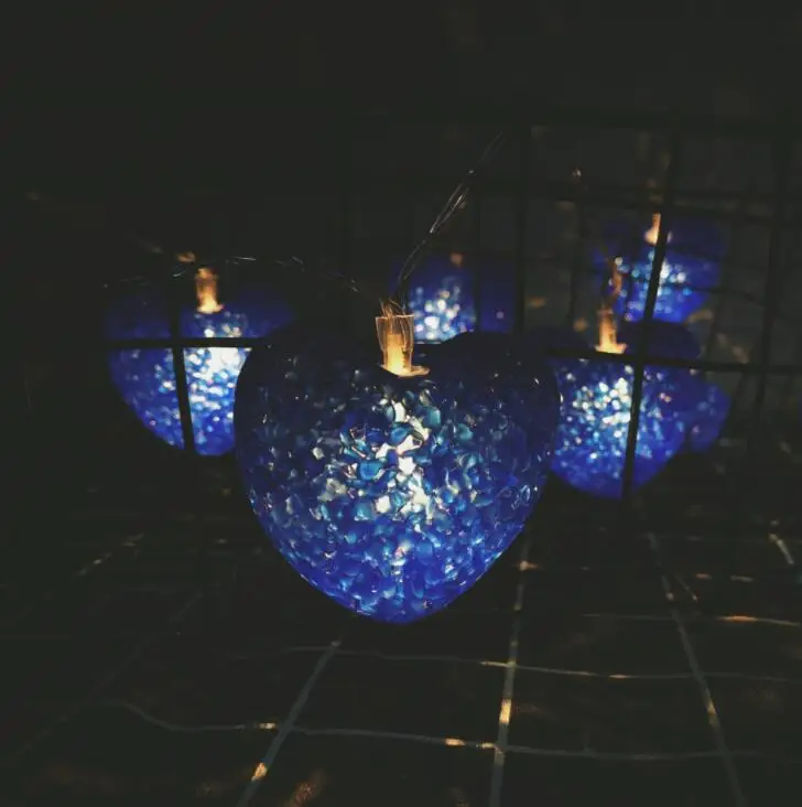 

Loving lamp string LED battery room decoration string lamp birthday party proposal decoration night lamp