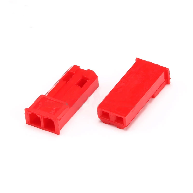

Free ship 20Pcs Red PLUG JST-2P male JST 2 Pin Housing 2P Connector Plug Jack