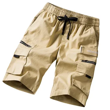 

men shorts sweat hip hop streetwear summer military cotton mens bermuda shorts M-5XL 2019 loose cargo mens short shorts