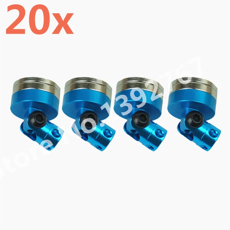 

20Pieces RC Car Drift Remote Control Car Shell Strong Magnet Stealth Body Post Contact Shell Column For 1/10 Scale Models 122237