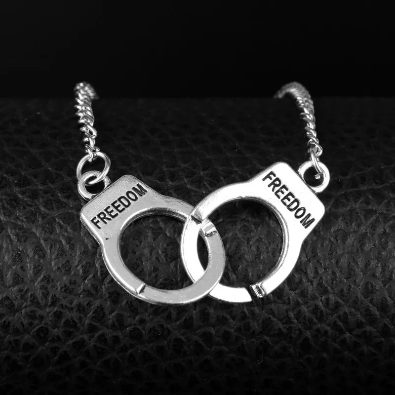 Dongsheng jewelry полицейские наручники Браслеты для Для женщин человек браслет из цепочек Напульсники