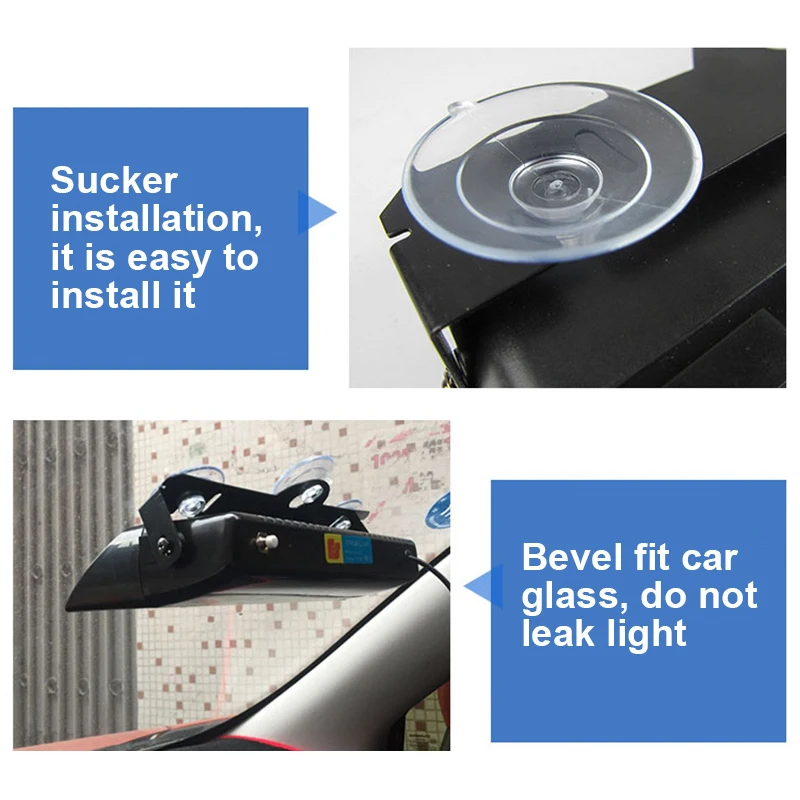 16 LED Red/Blue Car Police Strobe Flash Light Dash Emergency 18 Flashing Light Warning Lamp White Amber Red Blue Yellow