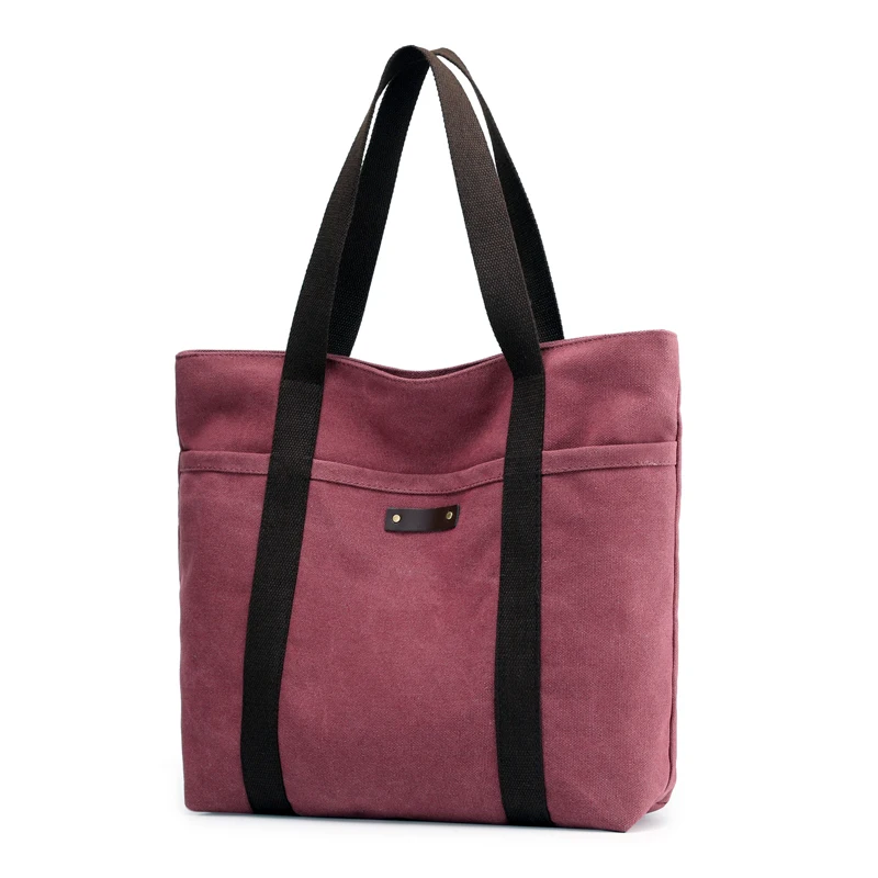 Для женщин сумка Повседневное Винтаж холст высокого Ёмкость большой Satchels