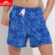 Sbart Ограниченная серия мужские принты спандекс Лето Новое поступление мужские s шорты пляжные Homme Бермуды короткие брюки быстросохнущие пляжные шорты