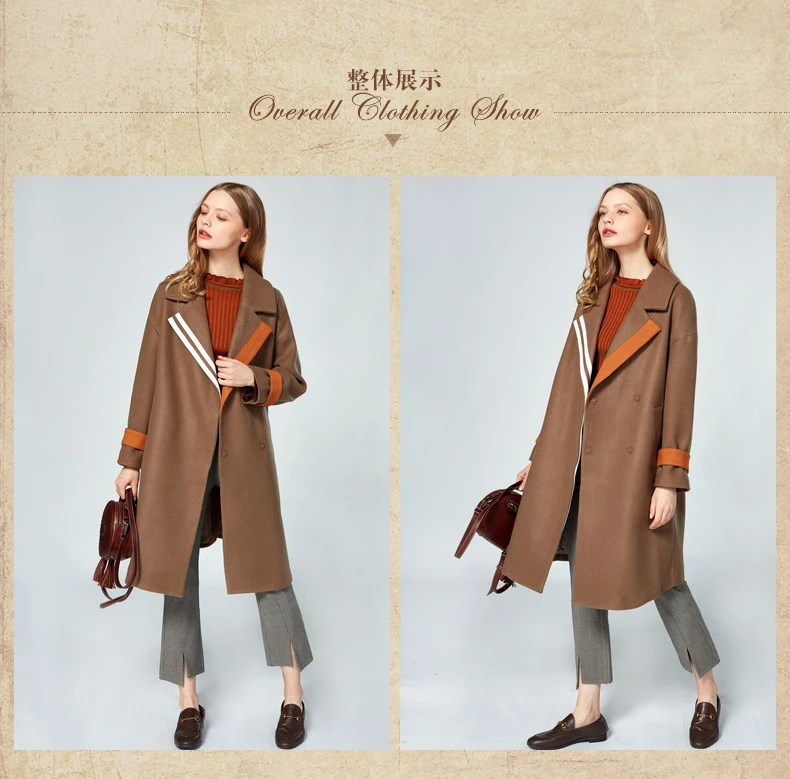 Распродажа ARTKA осень зима новое классическое большое пальто с отложным воротником модное Простое Шерстяное Женское пальто FA11276D