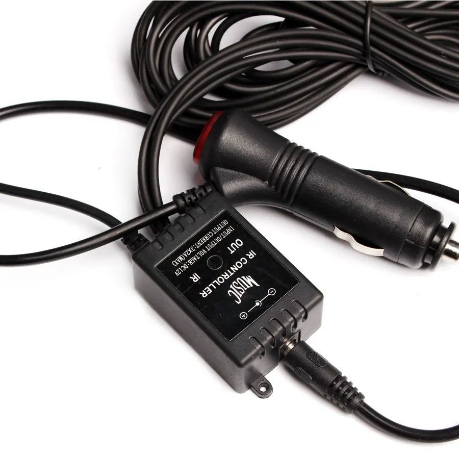 Светодиодная лента RGB 12 В 4 шт. Автомобильный декоративный гибкий черный